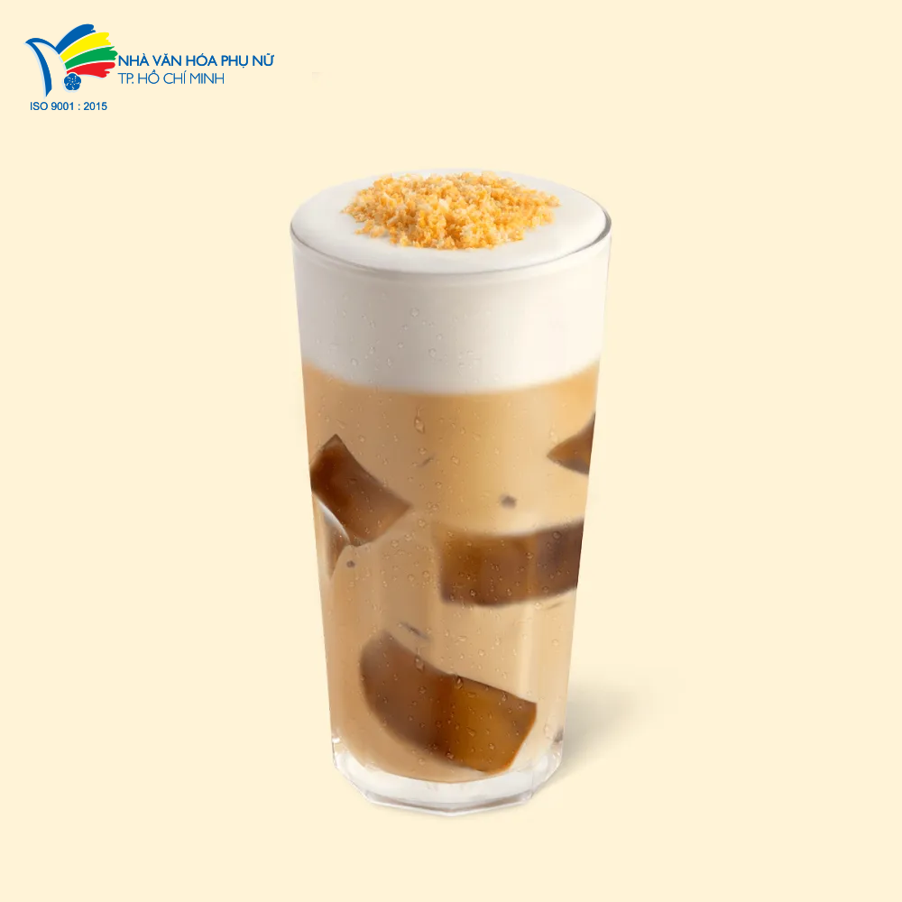 Công thức pha chế các loại nước uống, đồ uống đơn giản - Cappuccino phô mai và caramel