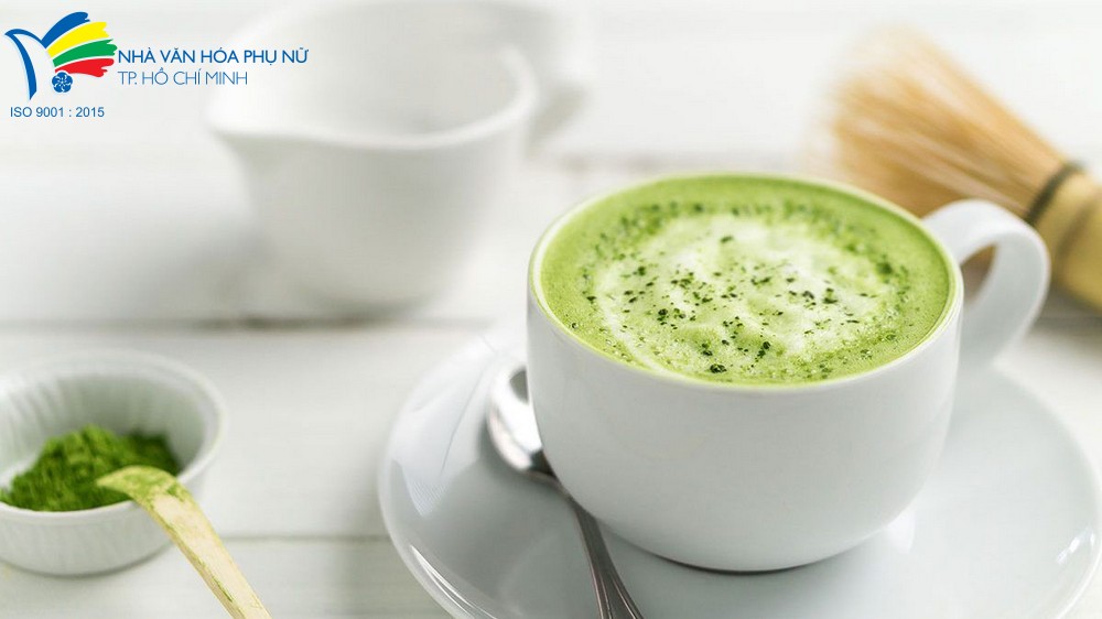 Matcha latte - Cách làm đồ uống nóng, thức uống đêm noel