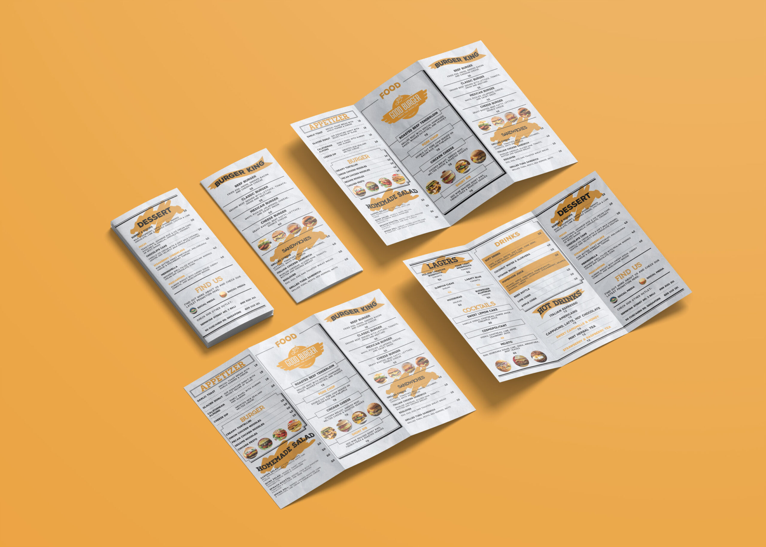 Brochure cho cửa hàng kinh doanh cafe phải ấn tượng, thì mới có thể thu hút khách hàng