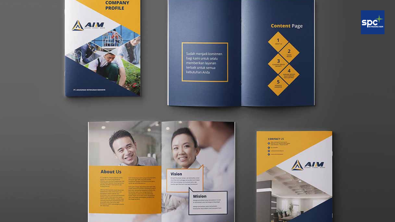 Phân biệt Catalogue và Brochure