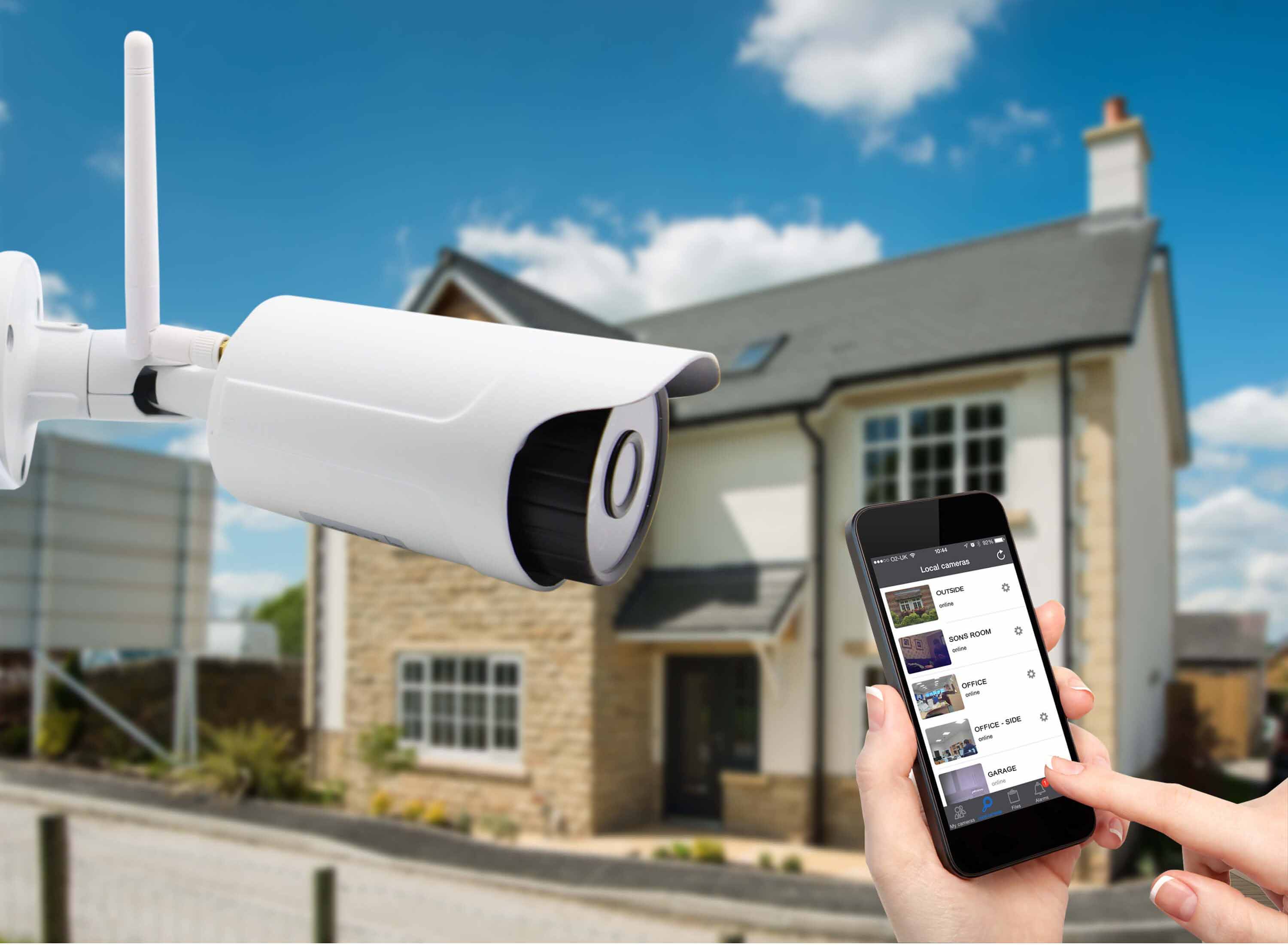 Các Vị Trí Lắp Đặt Camera Phù Hợp Trong Gia Đình